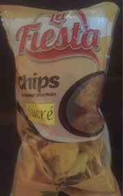 CHIPS PLANTAIN LA FIESTA SUCRE -70G