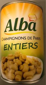 CHAMPIGNON DE PARIS ENTIE ALBA 800G