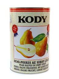 DEMI POIRES AU SIROP KODY-850G