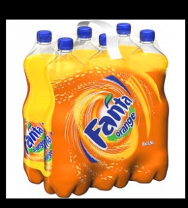 Pack FANTA orange - 6x 1L