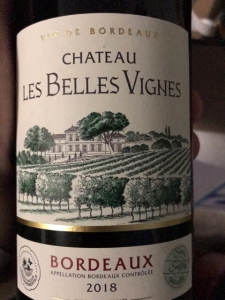 VIN CHATEAU BELLES VIGNES - 75CL