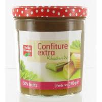 CONFITURE RHUBARBE BF - 370G