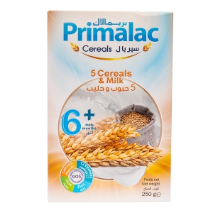 Primalac 5 Cereals &amp; Milk - 250g