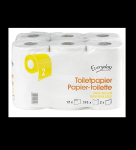 Papier toillette Everyday -12 pièces