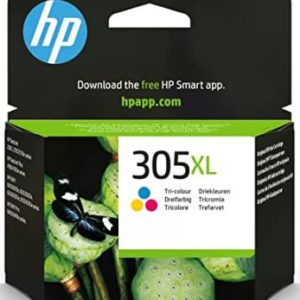 Cartouche HP 305X LCouleur  High Yield Original Ink Cartridge[3YM63AE]