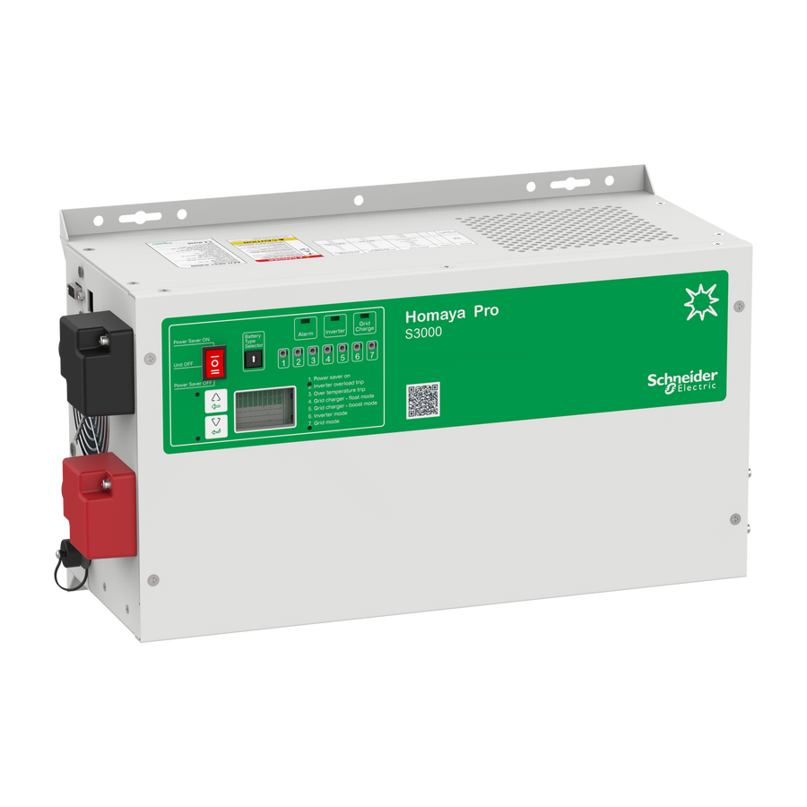 Onduleur Schneider Electric hybride solaire Homaya Pro S3000 AEH-SP01-S3000W[AEH-SP01-S3000]