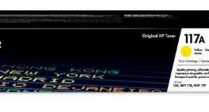 Toner HP Laser 117A Yellow pour HP laser couleur 178nw/179nw[W2072A]