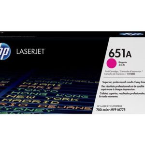 Toner HP Laser 651A magenta CE343A pour HP M775[CE343A]
