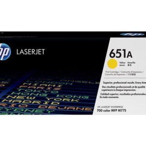 Toner HP Laser 651A yellow CE342A pour HP M775[CE342A]