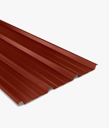[BTVBADLA-ToCBac-0072] Tôle Bac Alu-Zinc Prélaquée Ép 0.40 mm – Rouge Bordeaux